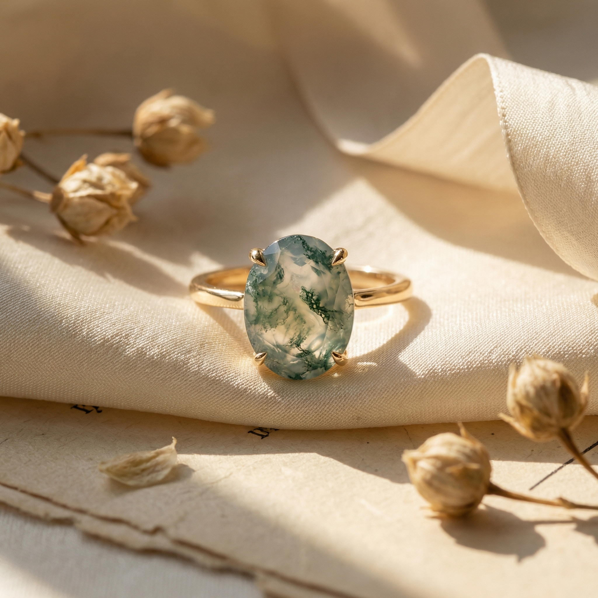 How to Care for a Moss Agate Ring: Daily Wear Tips to Keep It Beautiful