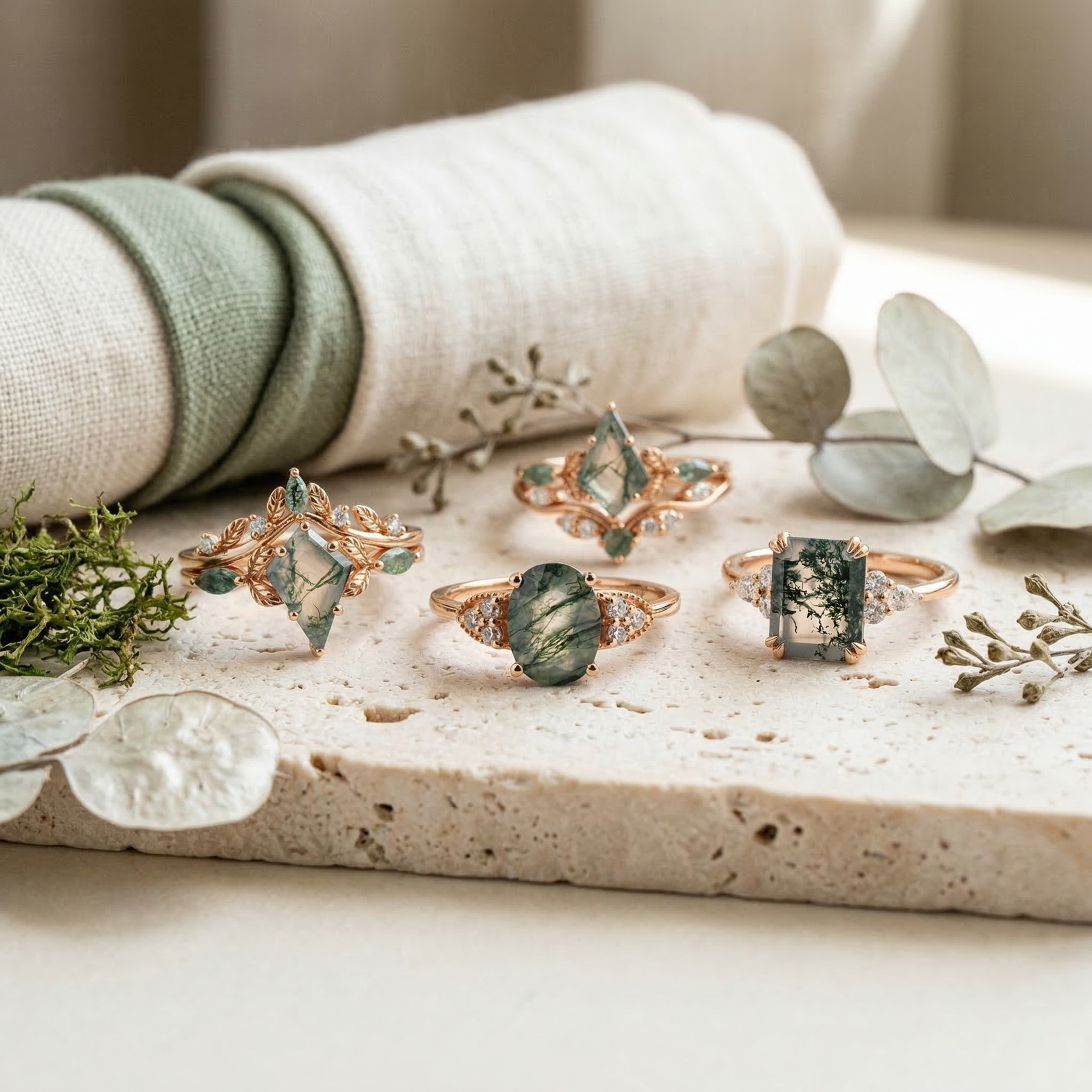 Is Moss Agate Good for an Engagement Ring? Everything You Need to Know