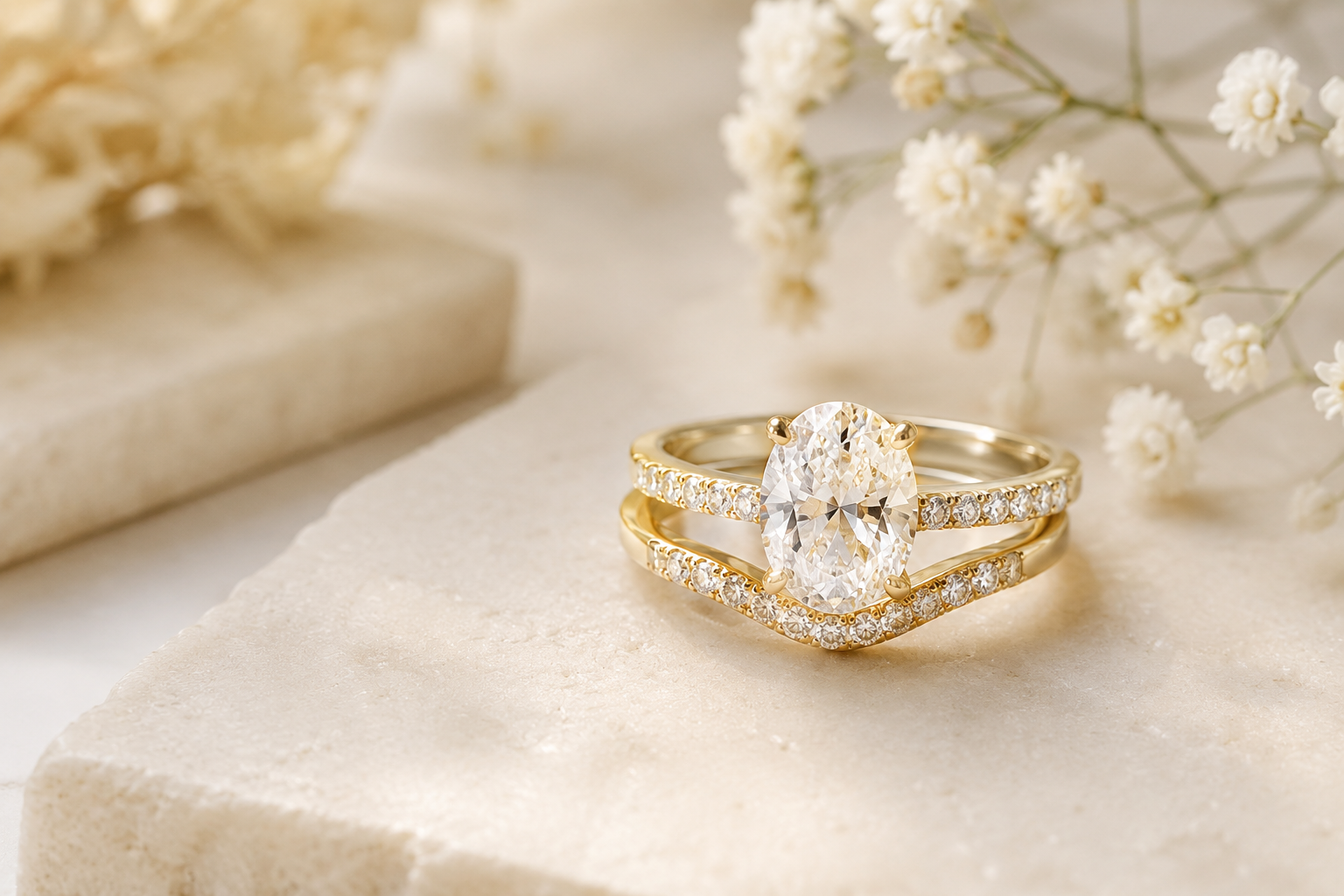 Curved Wedding Bands: How to Match Your Engagement Ring