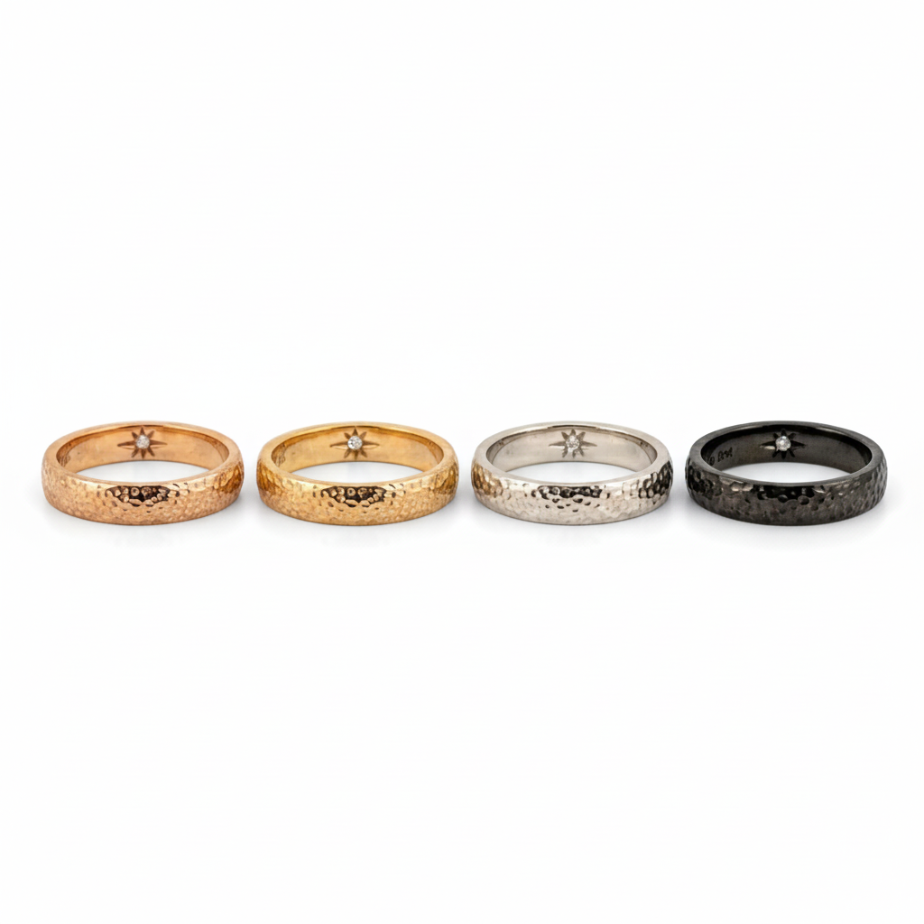 Detailed view of Classic Ring in Gold