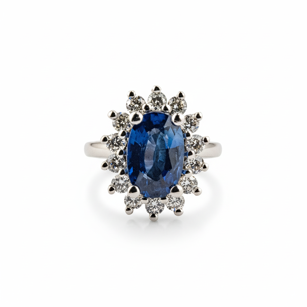 Product view of Sapphire Ring in Gold