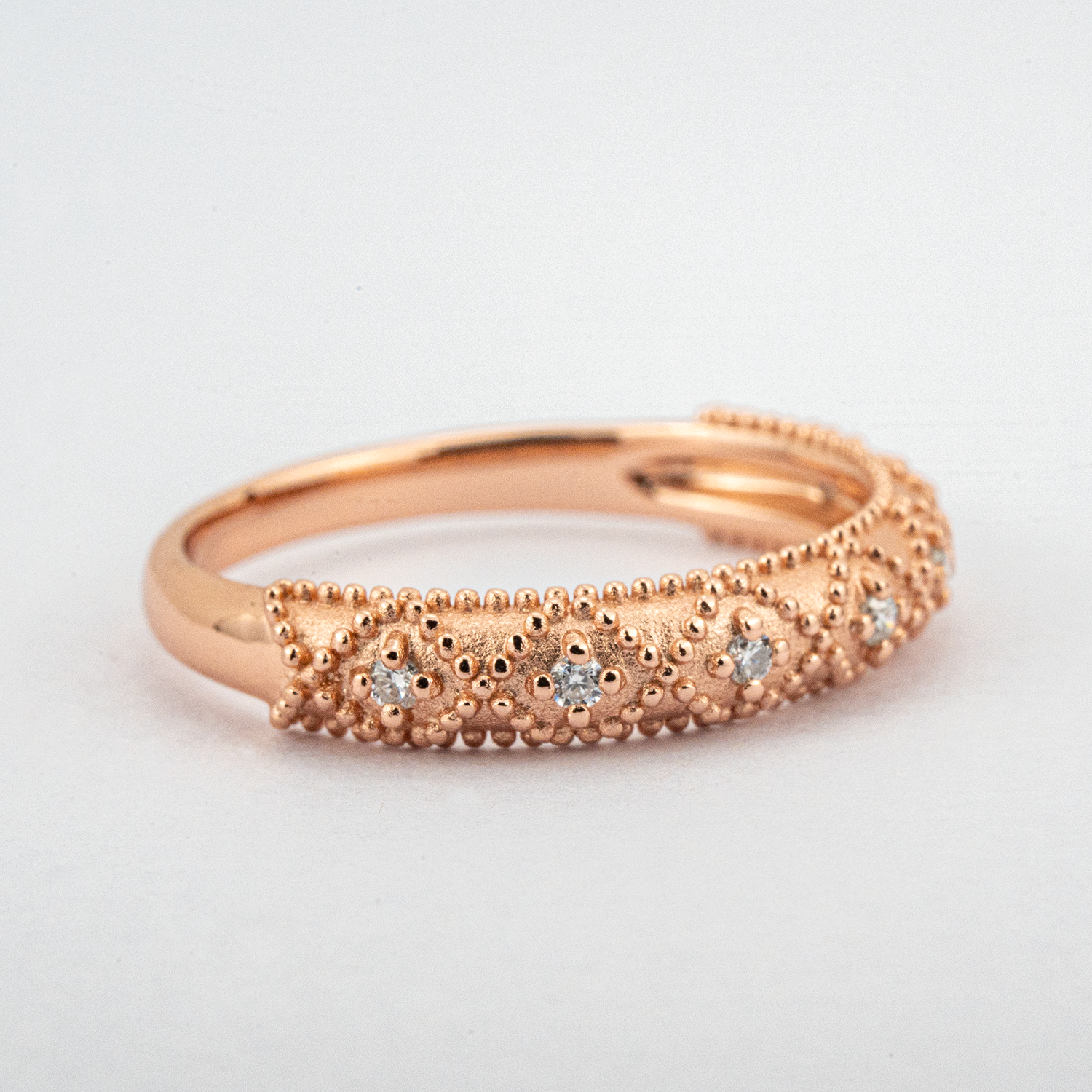 Minimalist Style Moissanite Ring.