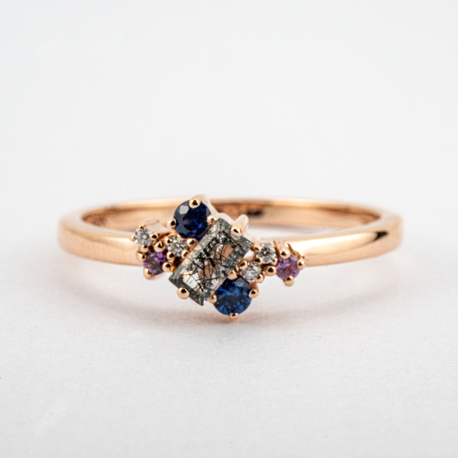 Rectangular cut tourmaline ring - exquisite gemstone jewelry for formal occasions