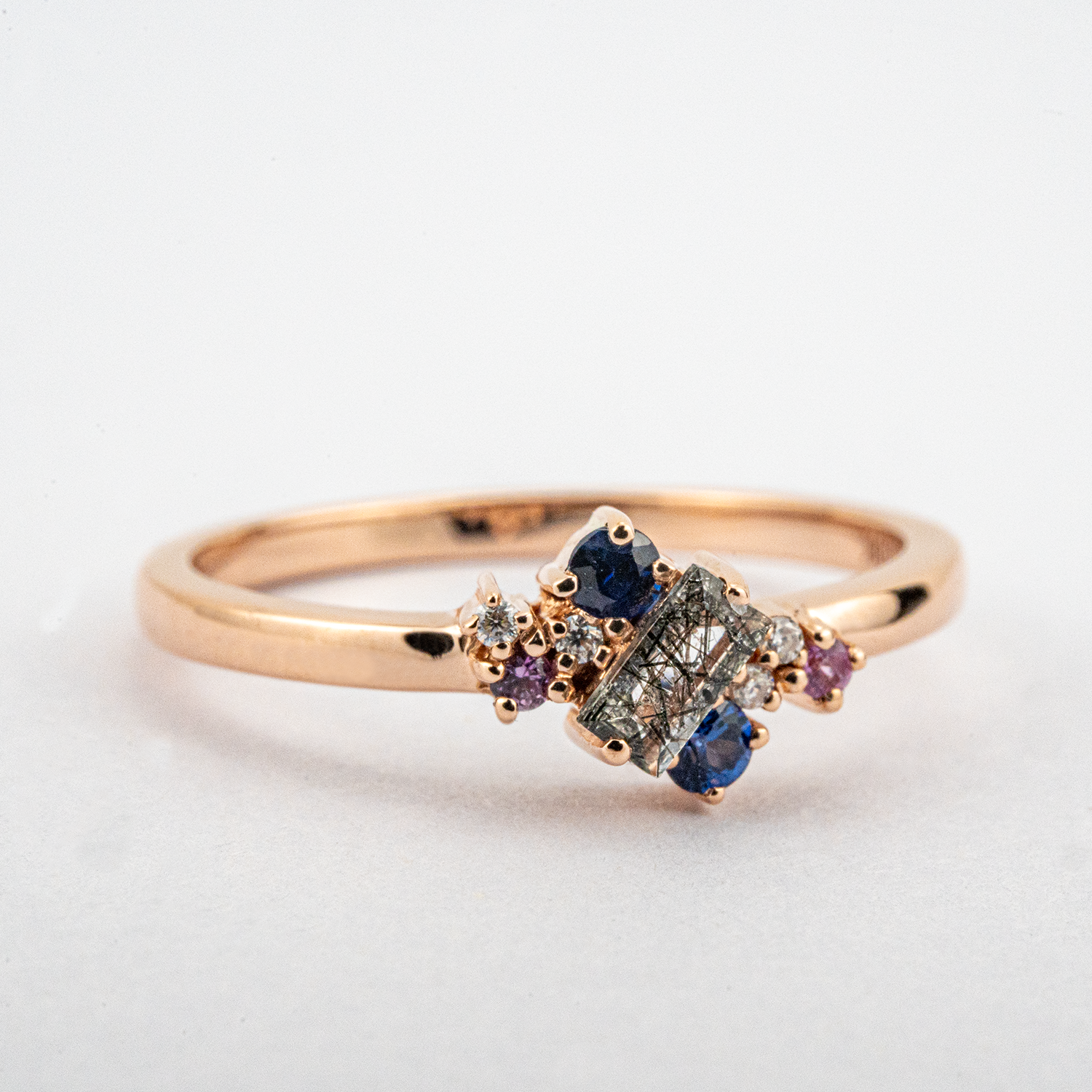 Rectangular cut tourmaline ring - exquisite gemstone jewelry for formal occasions