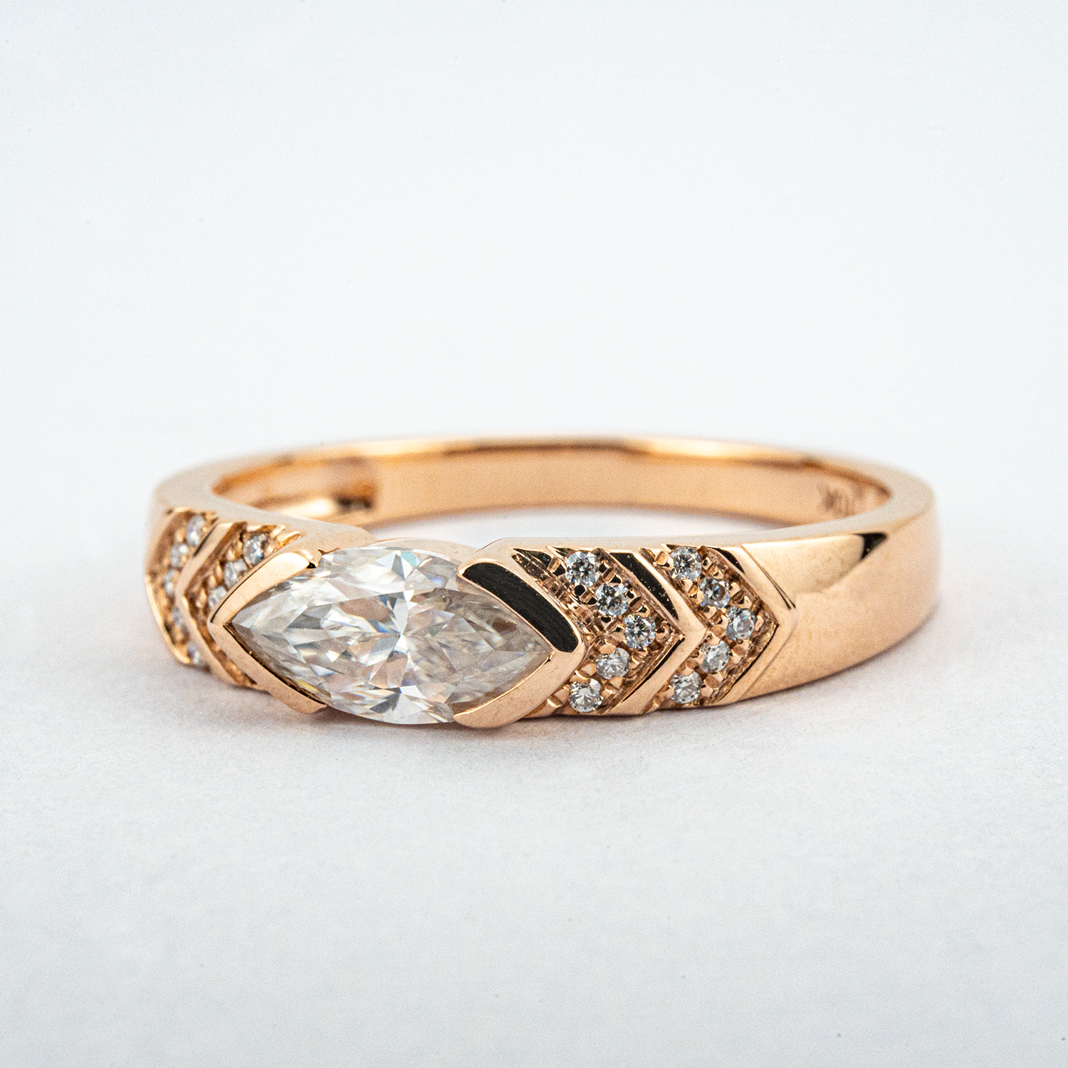 1 Carat Classic Promise Moissanite Wedding Ring Vintage Engagement Rings Diamond