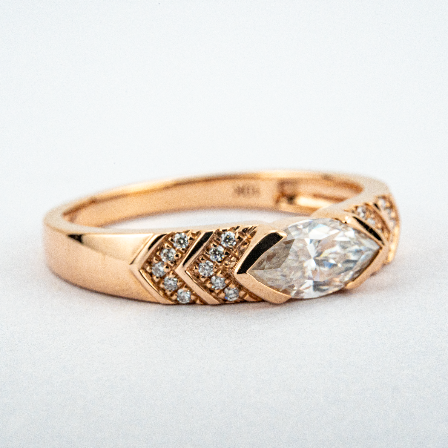 1 Carat Classic Promise Moissanite Wedding Ring Vintage Engagement Rings Diamond