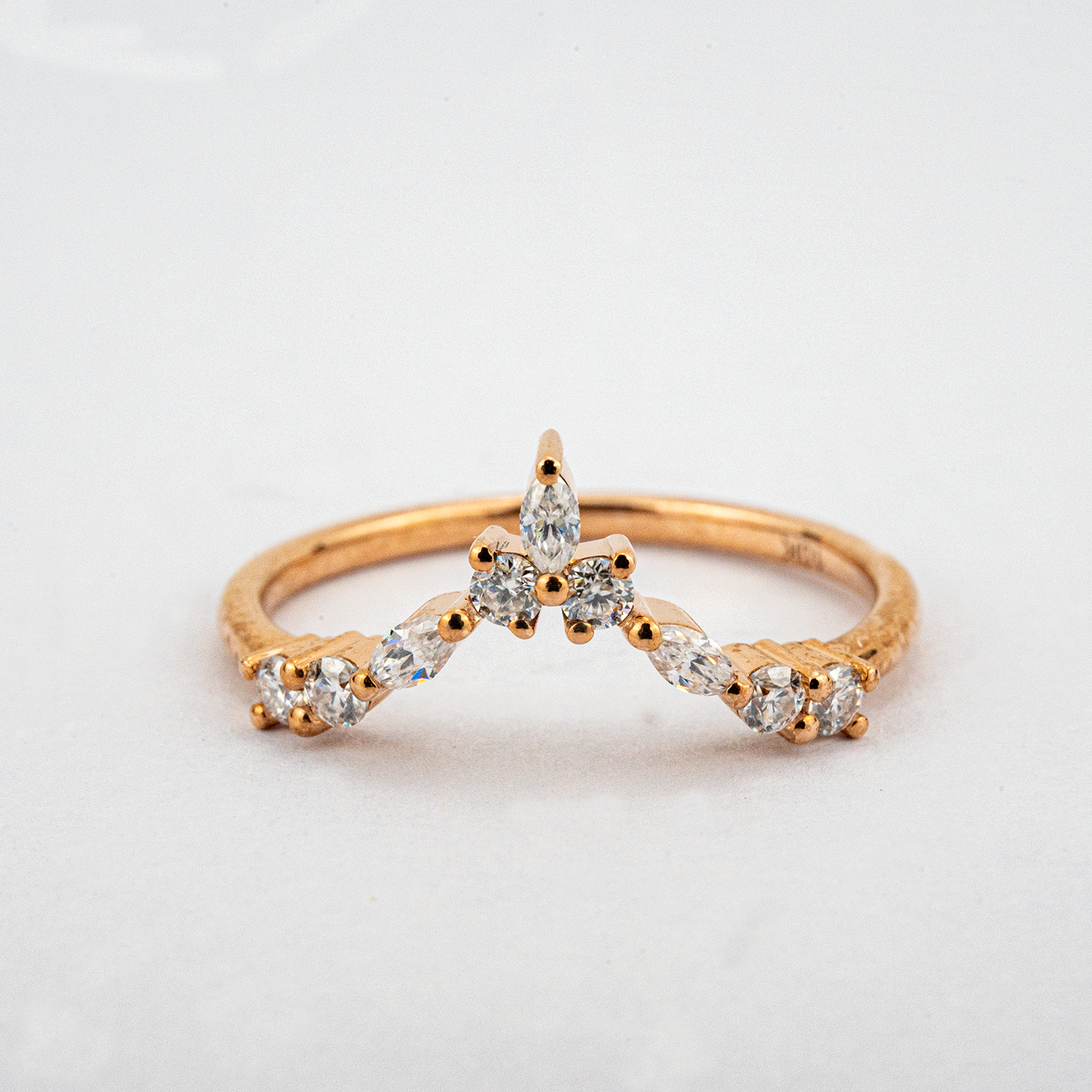 Luxurious Kite Moss Agate Ring Set with Moissanite for Elegant Accessories