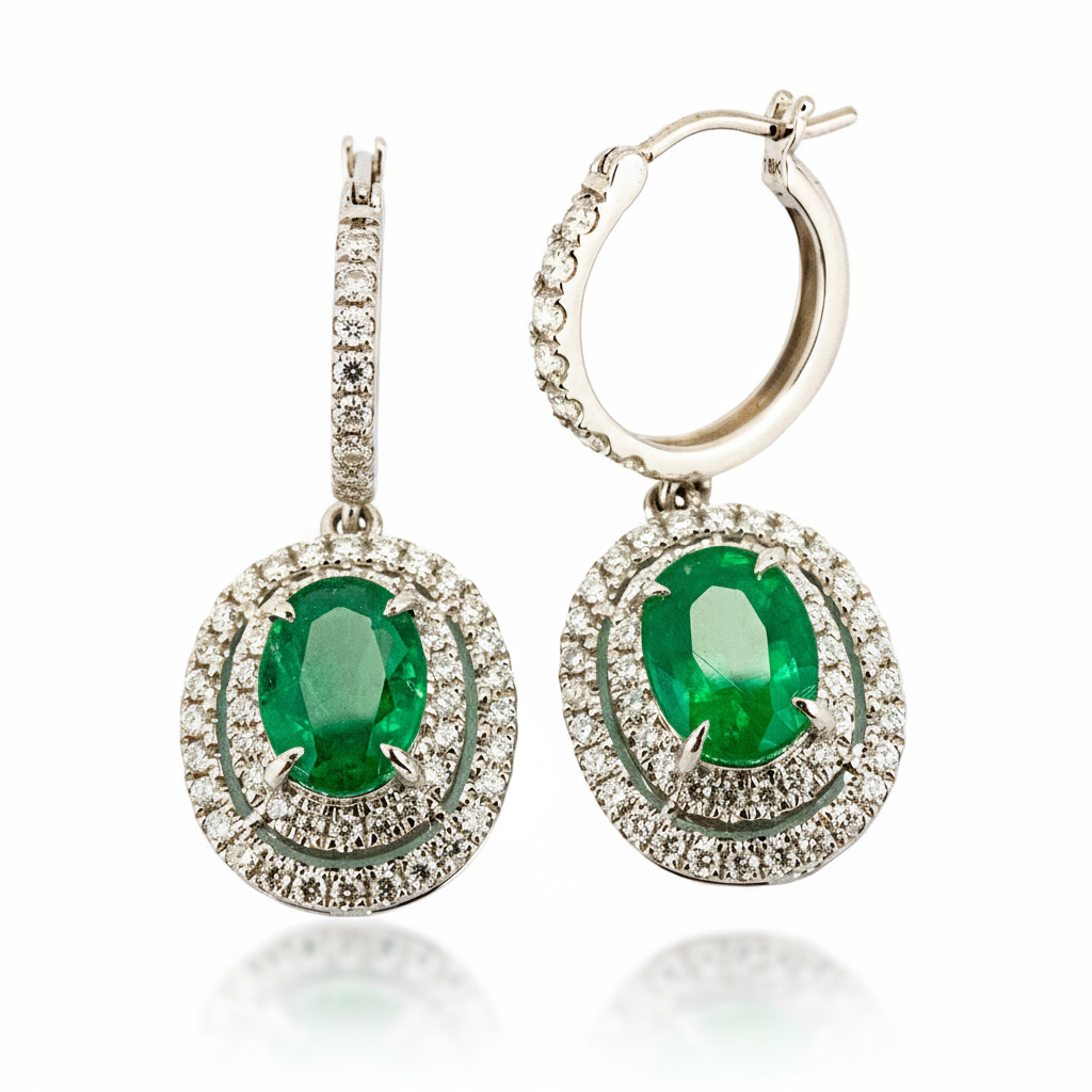 Product view of Emerald Ring in Gold
