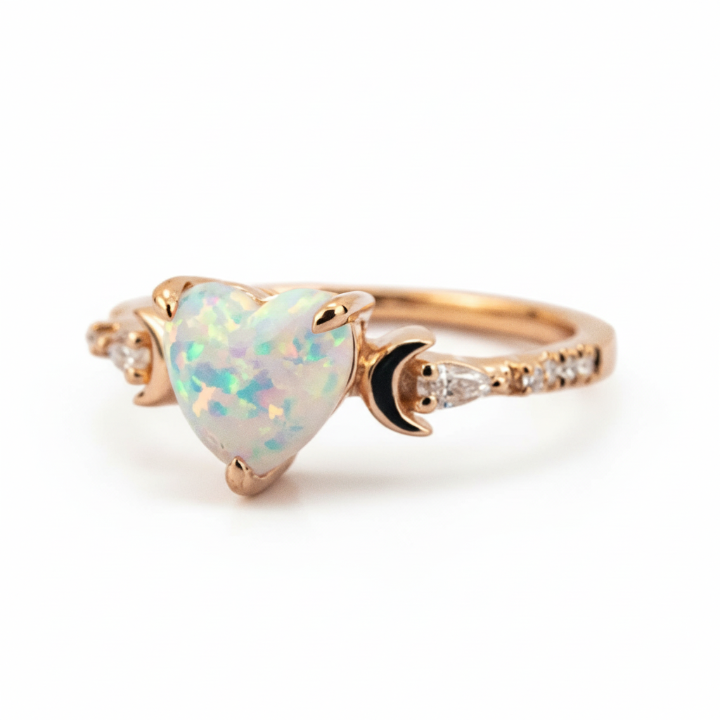 Product view of Opal Men's Ring in Gold