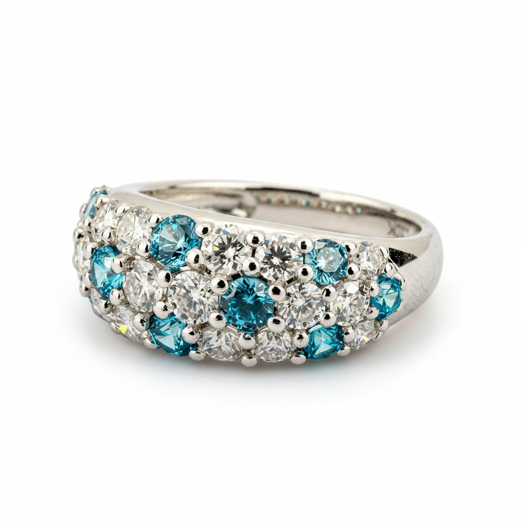 Product view of Moissanite Ring in Gold