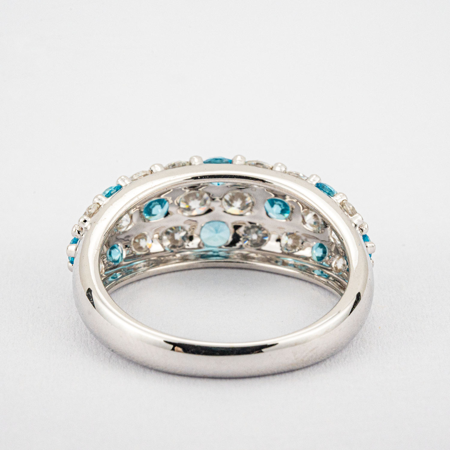 Luxurious Moissanite With Zircon Personalized Promise Ring Unique Engagement Ring