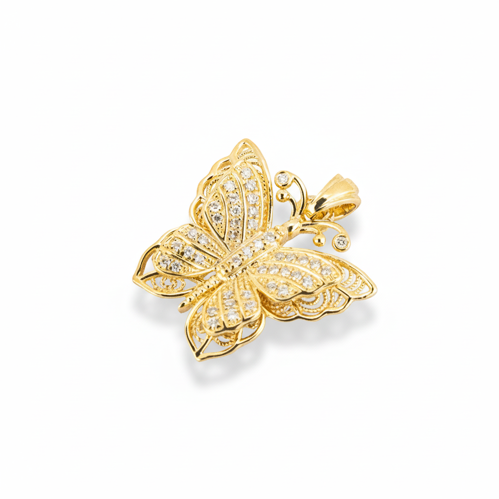 Lifestyle view of Diamond Ring in Yellow Gold