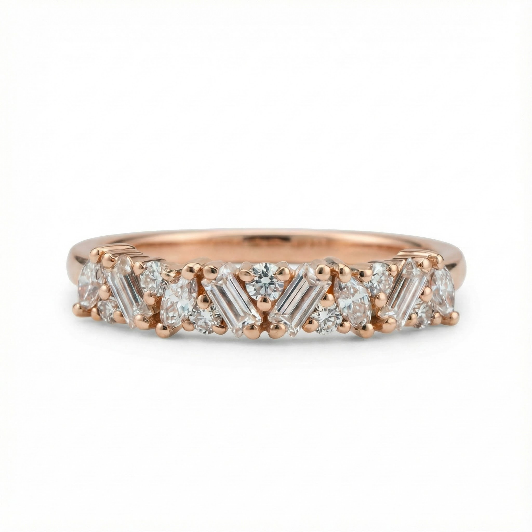 Moissanite Dainty Engagement Rings Minimalist Ring