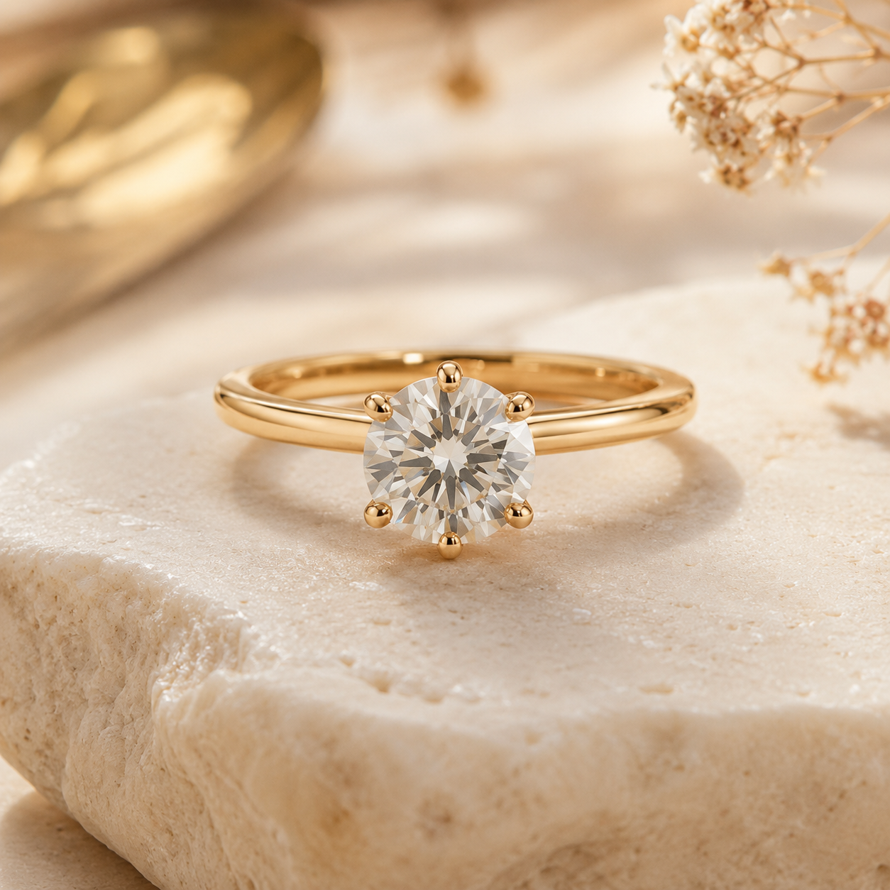 Moissanite Engagement Rings: Styles, Benefits & How to Choose a Gold Moissanite Ring