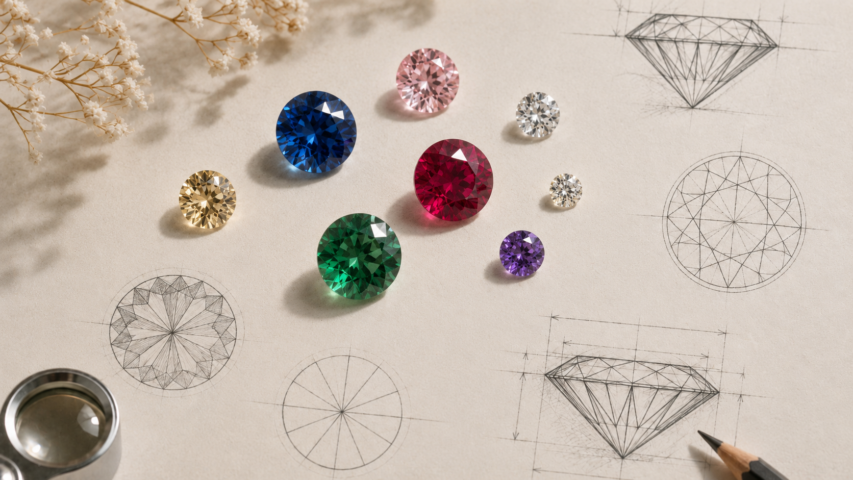 Round Cut Rings