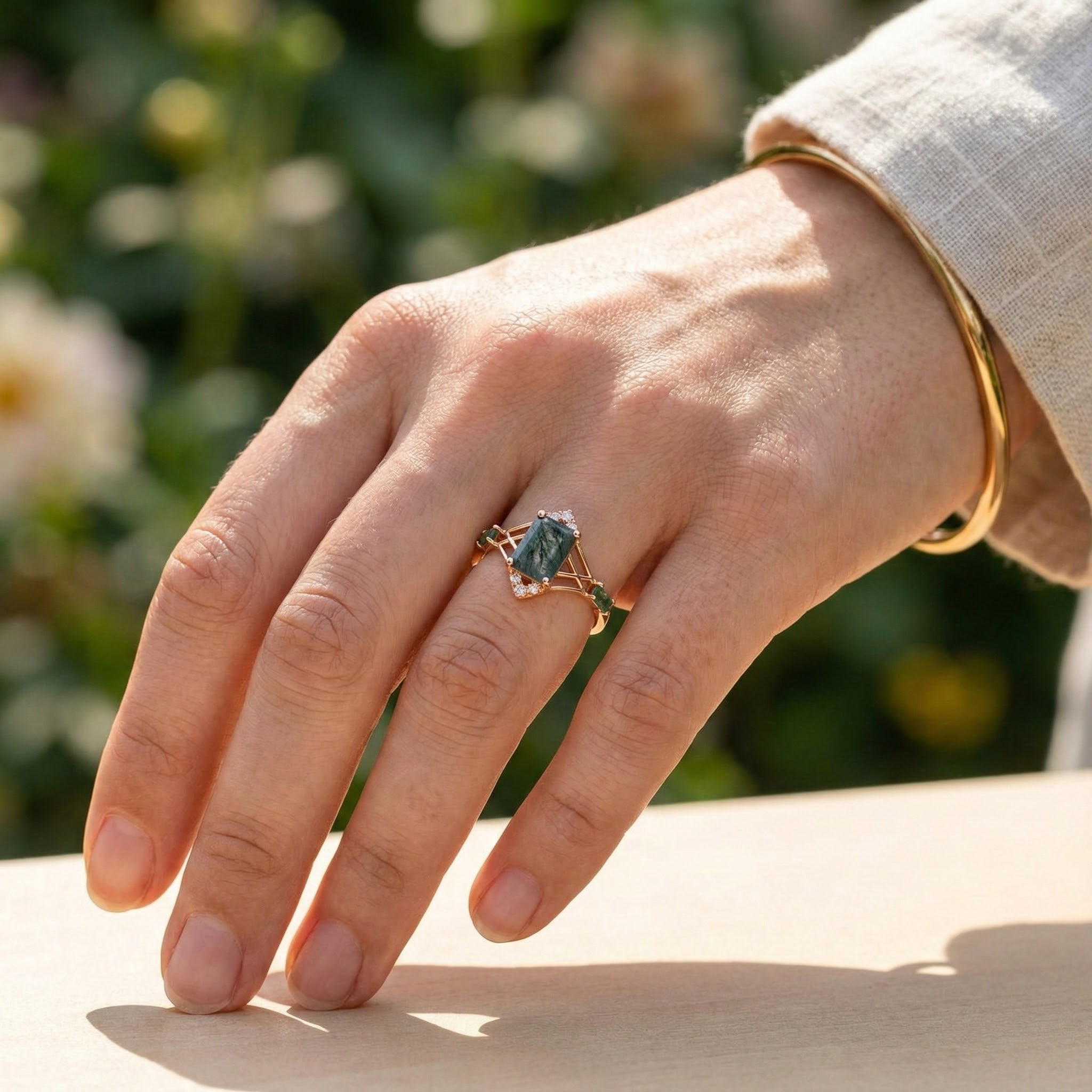 Make a statement with this personalized ring crafted just for you.