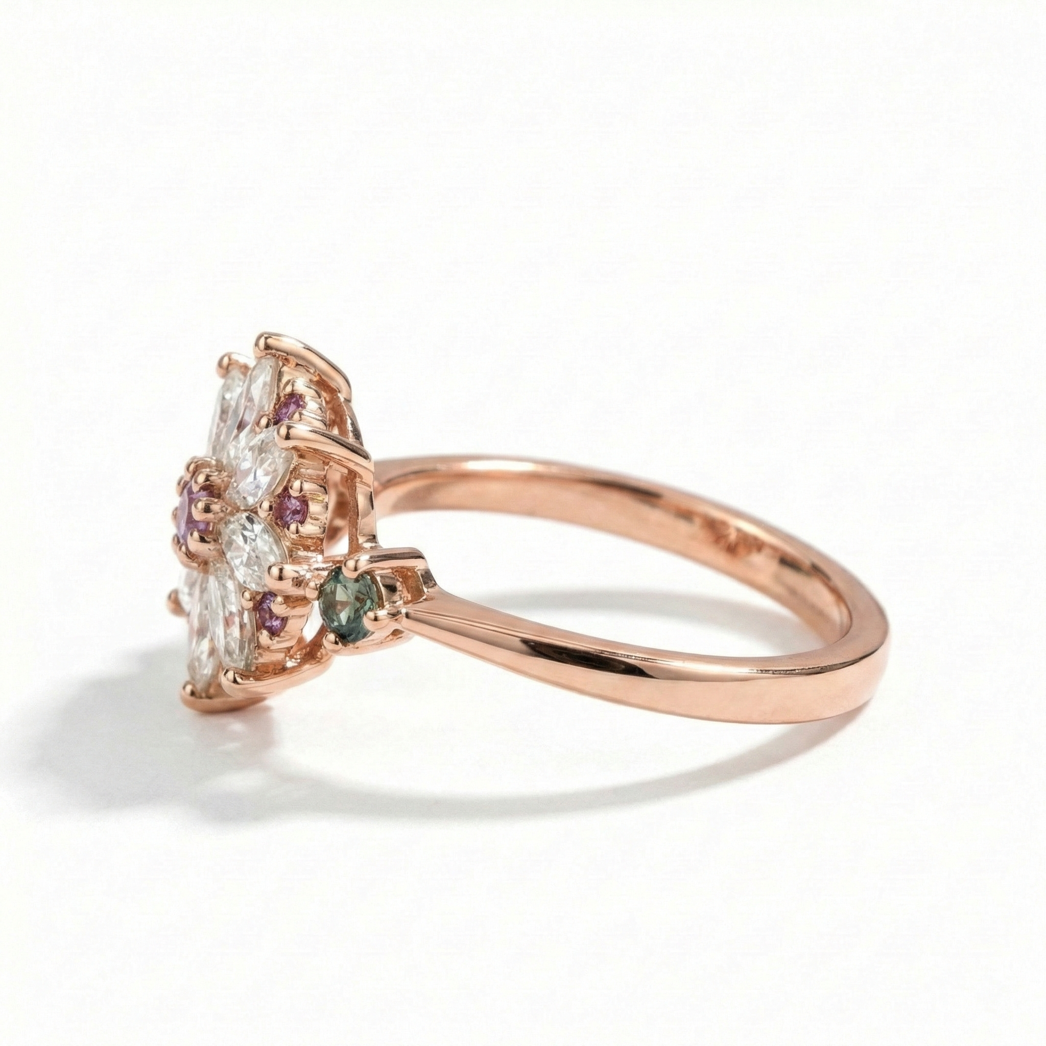 Product view of Moissanite Ring in Gold