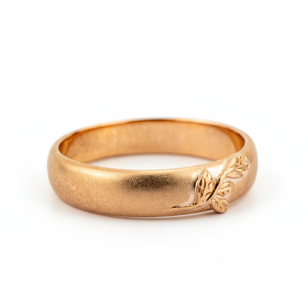 Product view of Nature-Inspired Ring in Gold
